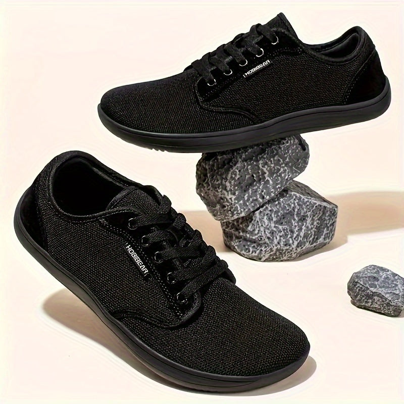 Casual Knit Fabric Sneakers for Men and Women Non-Slip Rubber Sole All-Season