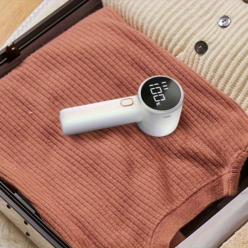 USB/Batareya quvvati bilan ishlaydigan, kam shovqinli mato tozalash uchun qayta zaryadlanadigan to'kma olib tashlagich - ≤36V, kiyimlar, sviterlar, palto, yotoq uchun.