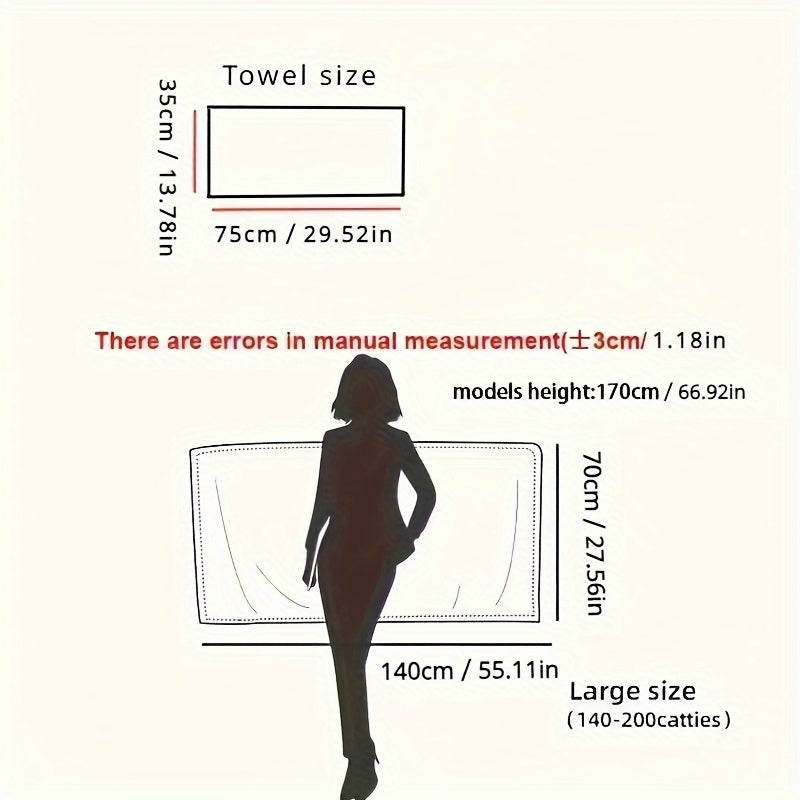 Coral Fleece Towel Set 2pcs Ultra-Soft Quick-Dry Absorbent Skin-Friendly for Bathroom