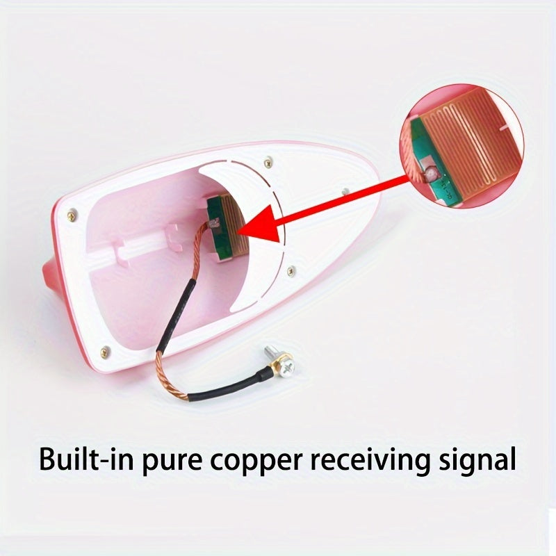 Avtomobil tashqi aksessuarlar Fin antenna qopqog'i asosini almashtirish radio signali tom bezaklari