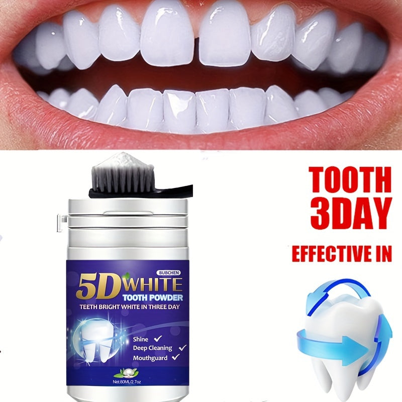 Fresh Mint Teeth Whitening Powder Deep Cleaning Stain Remover