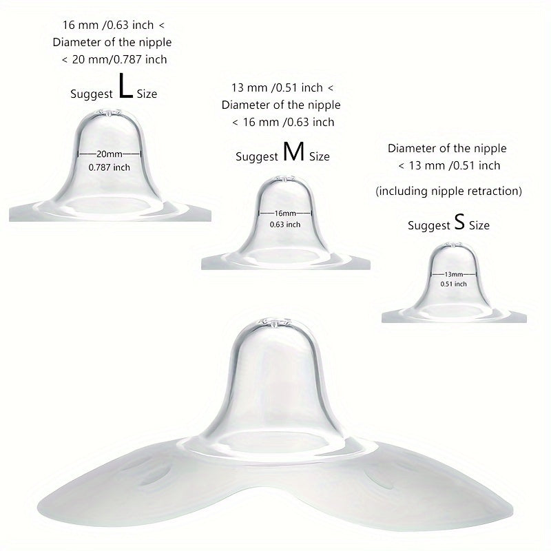 Силиконовые накладки на соски в форме бабочки для грудного вскармливания, 2 шт., прозрачные