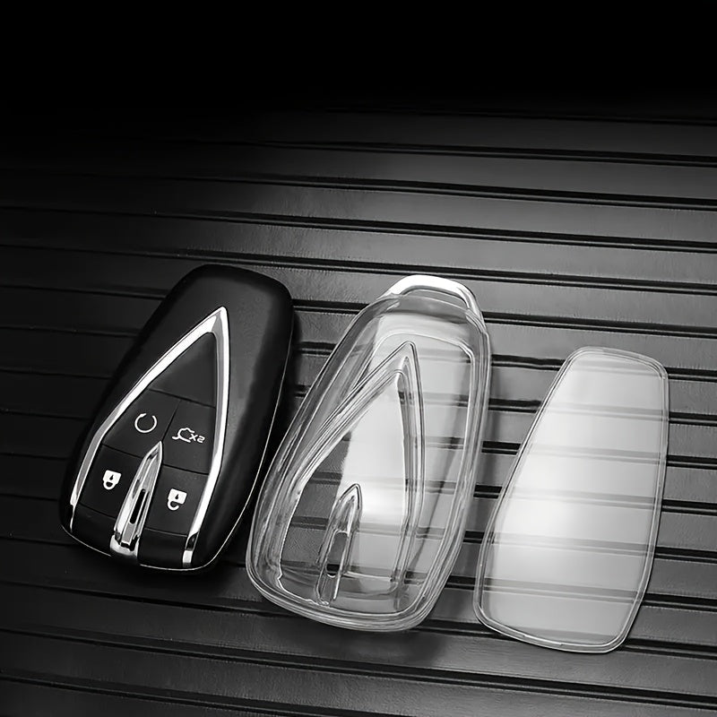 Premium TPU Car Key Case for SUVs Durable Protective Shell Compatible with Multiple Models