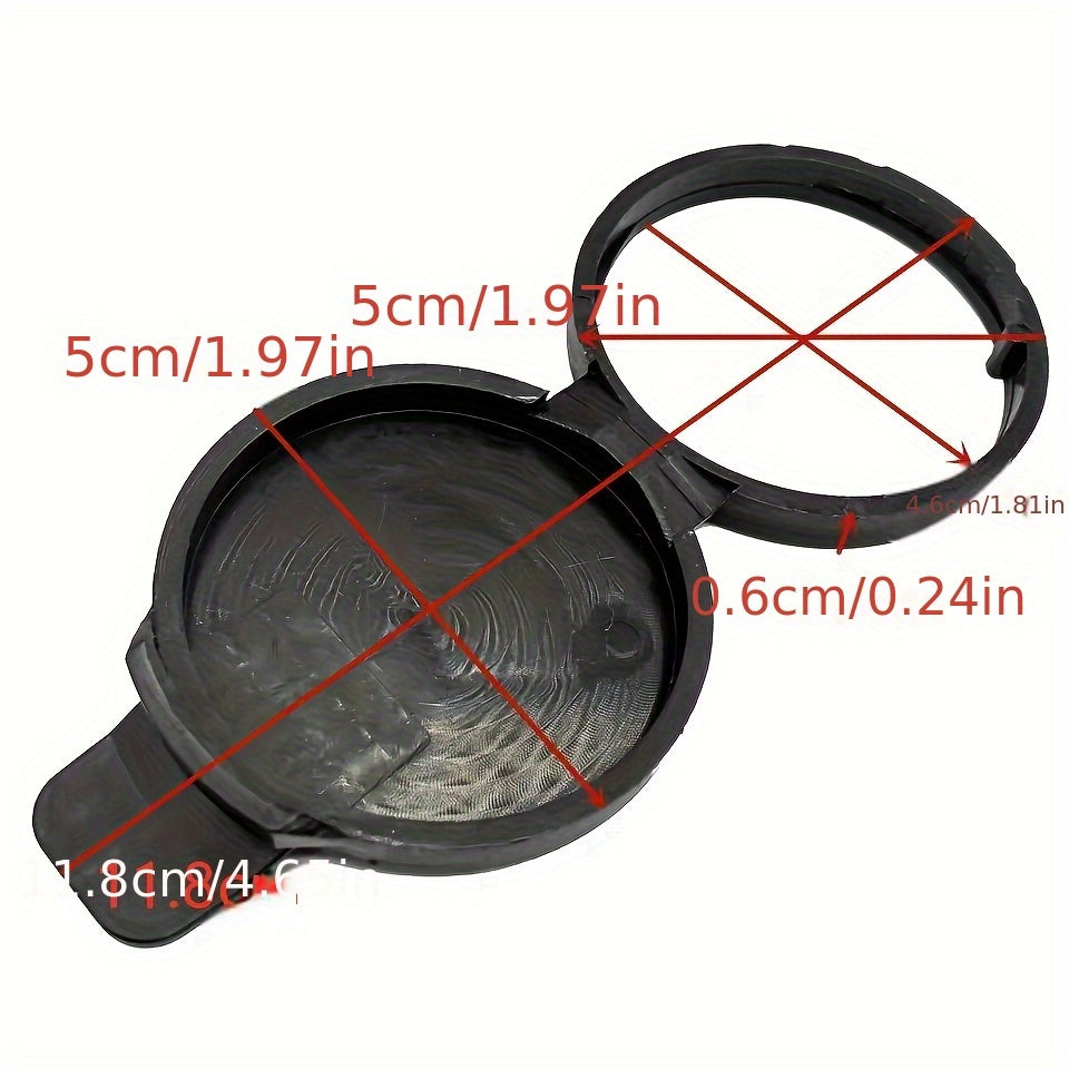 Windshield Washer Reservoir Cap for Cars, Durable Plastic, Replace Stock