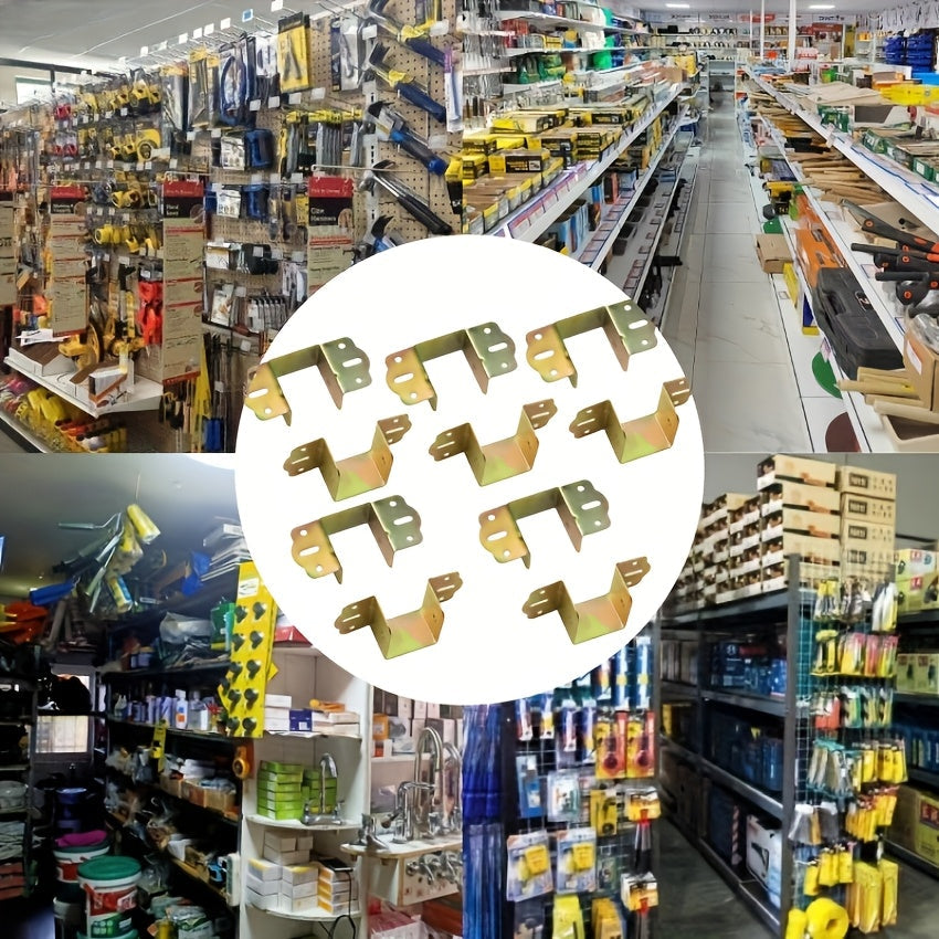 Sturdy Metal Bed Frame Brackets for Corner Joints and Wooden Furniture