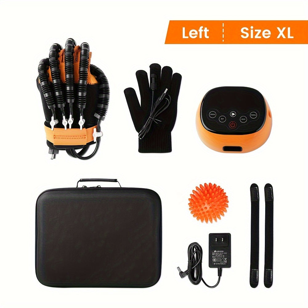 Guantes de rehabilitación con función de mano calentada, ajustable en fuerza, recargables, control por voz