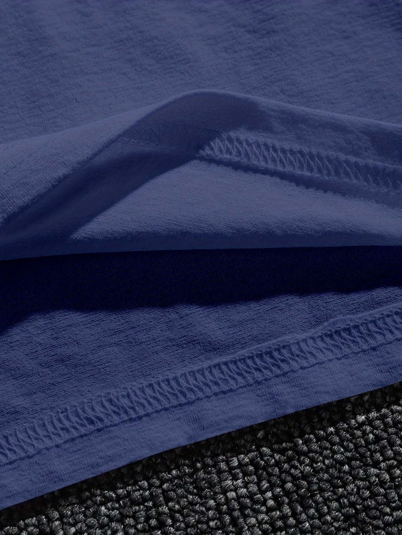 Camiseta de algodón casual para mujer talla grande, negra y azul con estampado de lagarto, comodidad para todas las estaciones