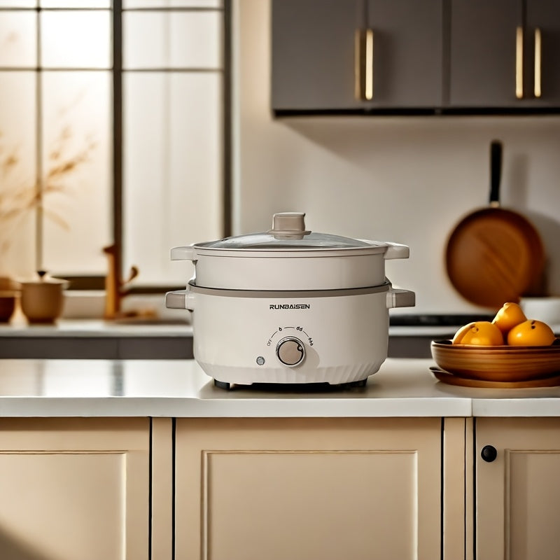 Электрический кухонный горшок диаметром 24 дюйма, многофункциональный кухонный прибор для зимней готовки