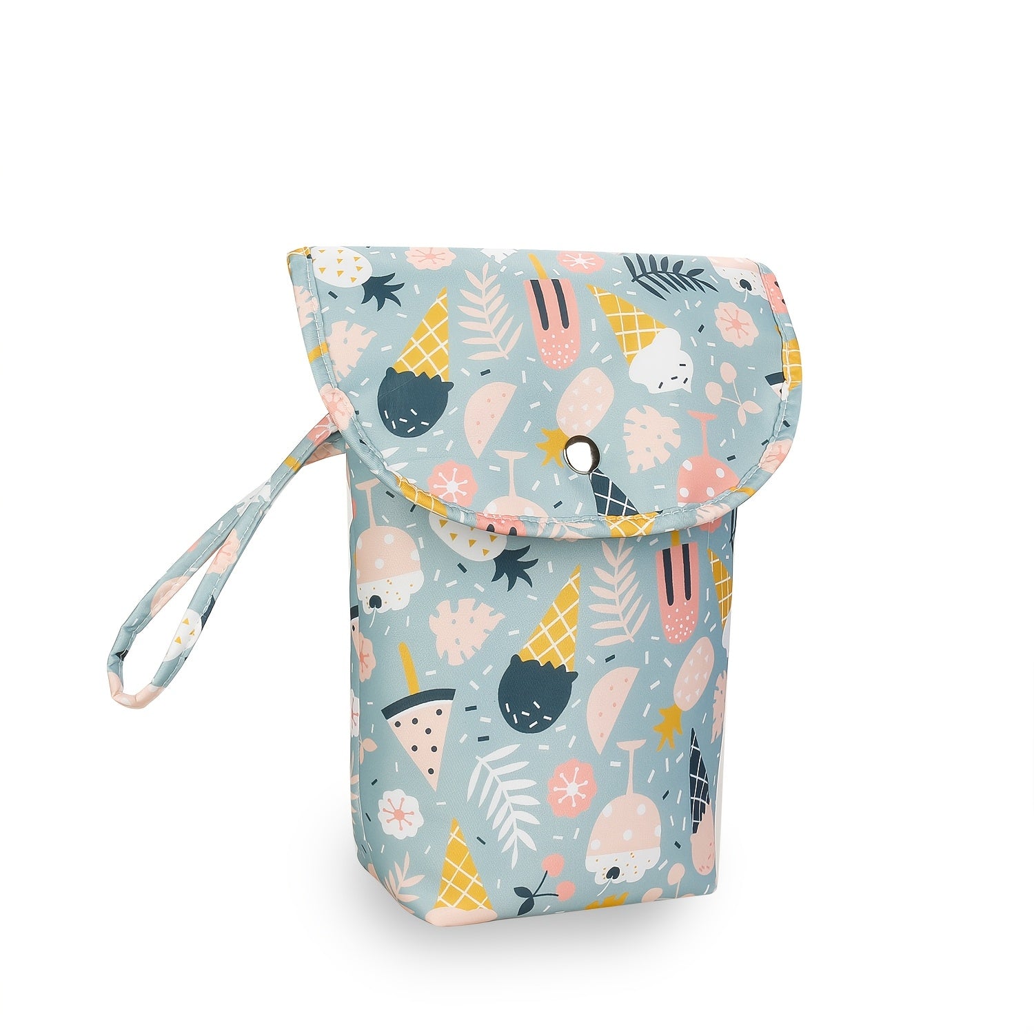 Durable Polyester Diaper Storage Bag for Kids with Wet Wipes Organizer