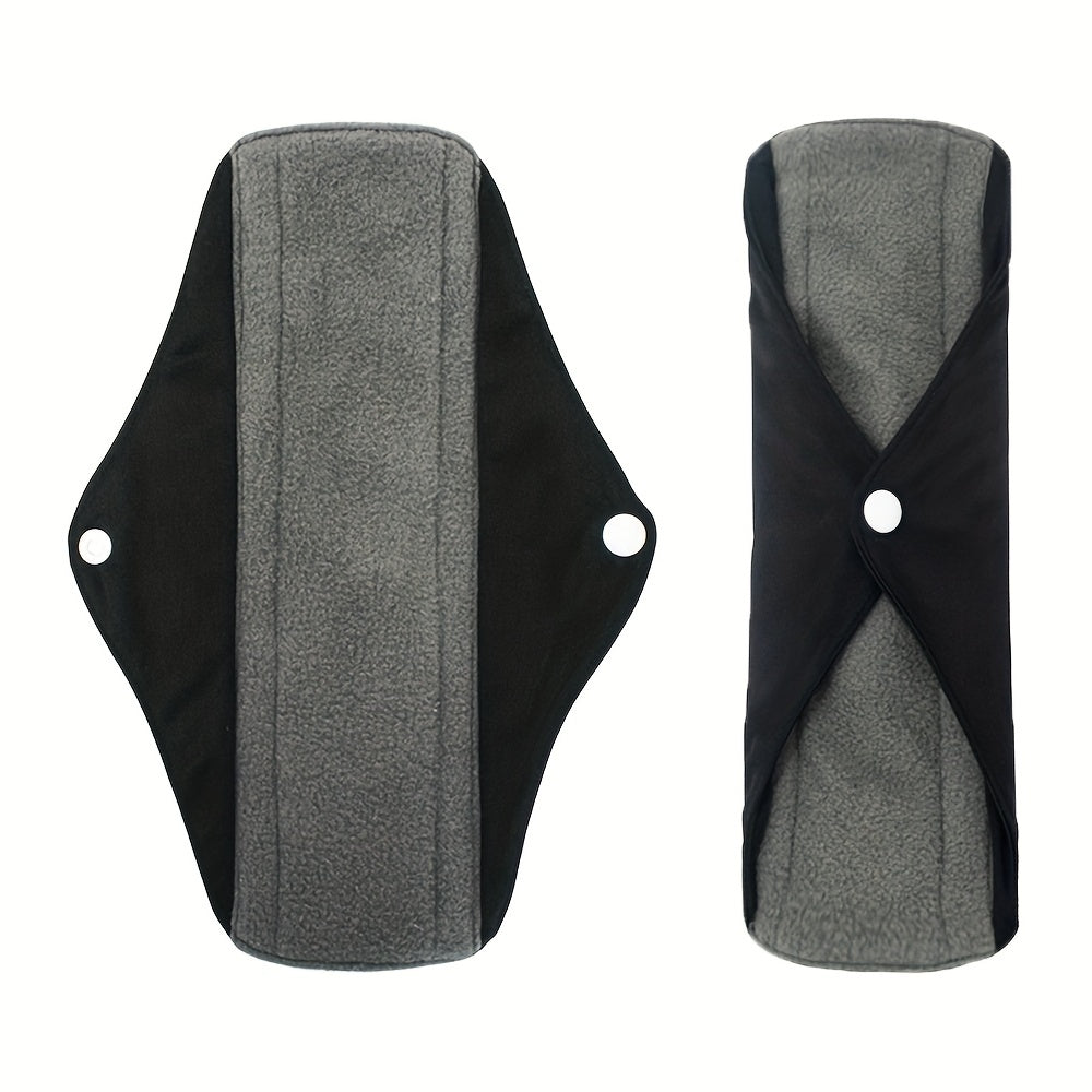 Reusable Menstrual Pads Set for Women with Wings Bamboo Cloth Heavy Flow