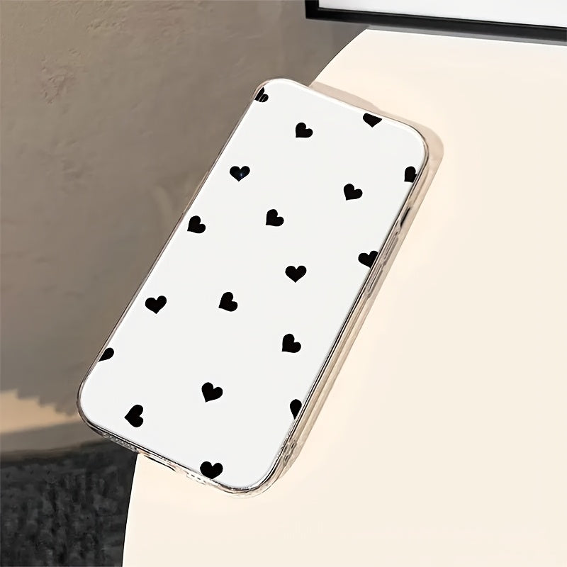 Full-Screen Black Star Pattern TPU Phone Case for Samsung Galaxy A and S Series