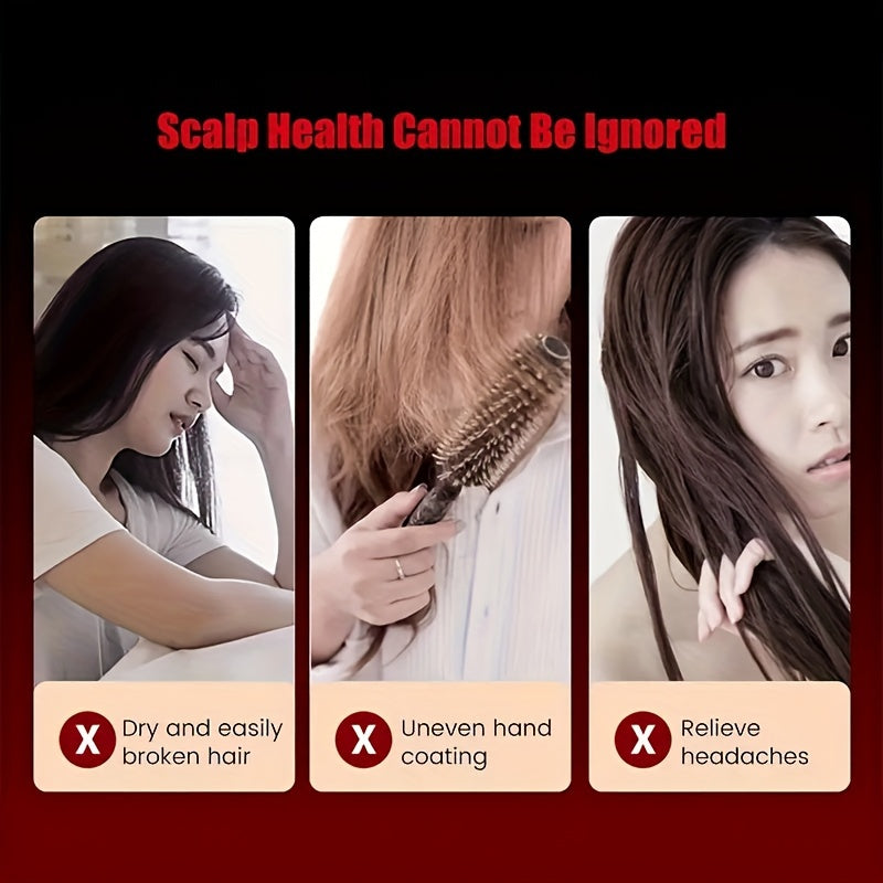 Electric Scalp Massager with 3 Massage Modes USB Charging Lithium Battery Vibration for Head Relaxation