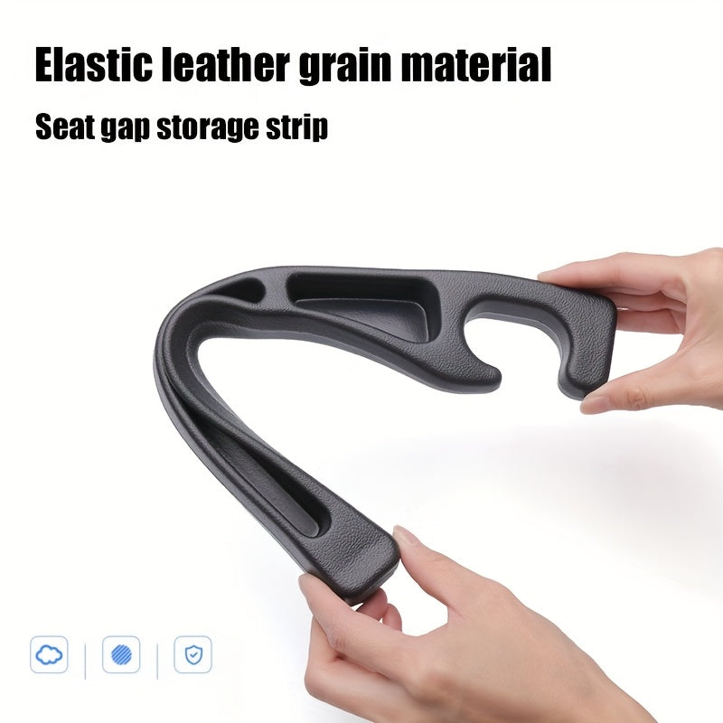 2PCS Car Seat Gap Filler Strip Organizer Storage Box Multi-Functional Tidy