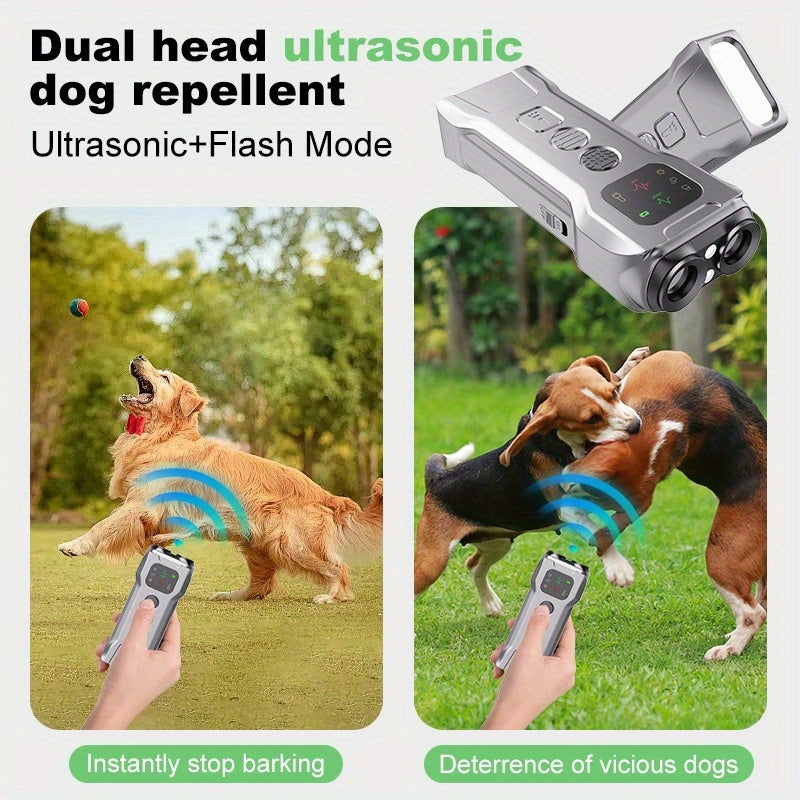 Dog Training Device with Bark Stopper and Screen Lighting