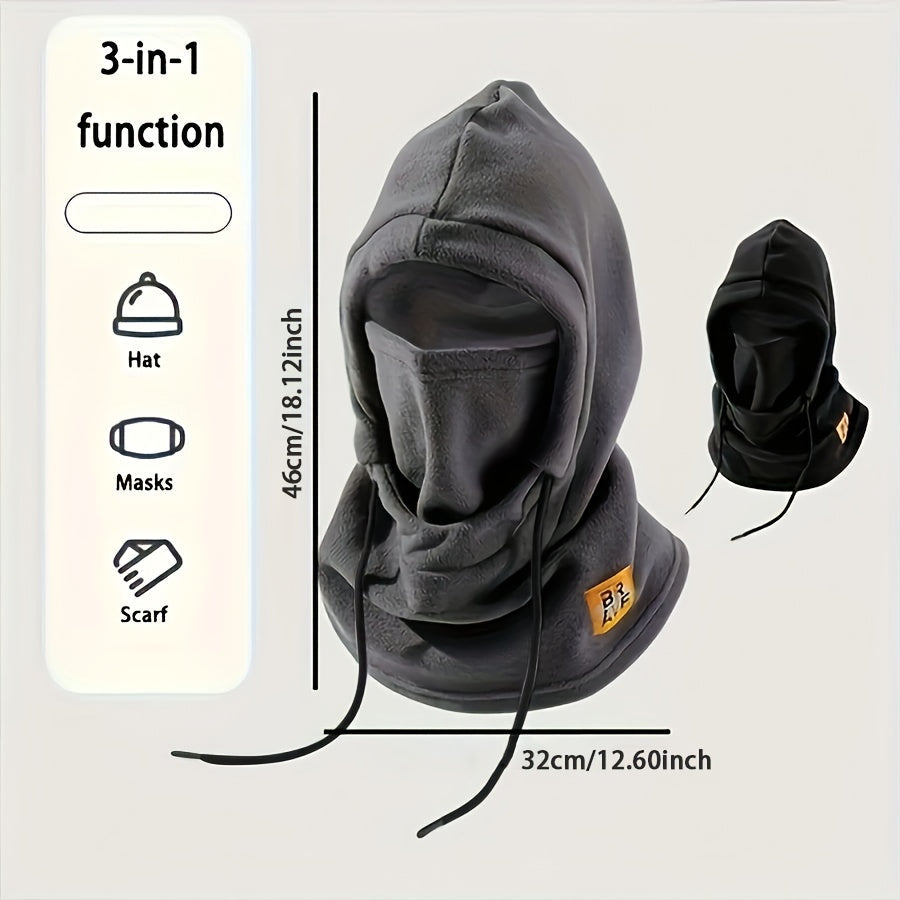 Winter Balaclava Windproof Breathable Polyester for Skiing Cycling Hiking
