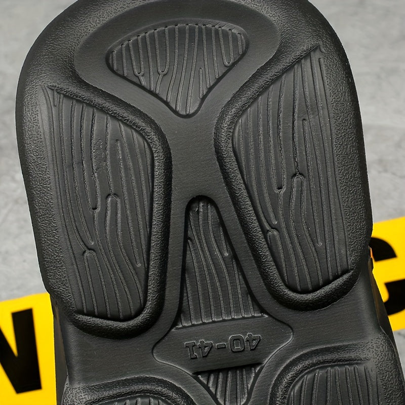 Men's EVA Open Toe Slippers with Massage Sole Indoor Outdoor Beach Casual