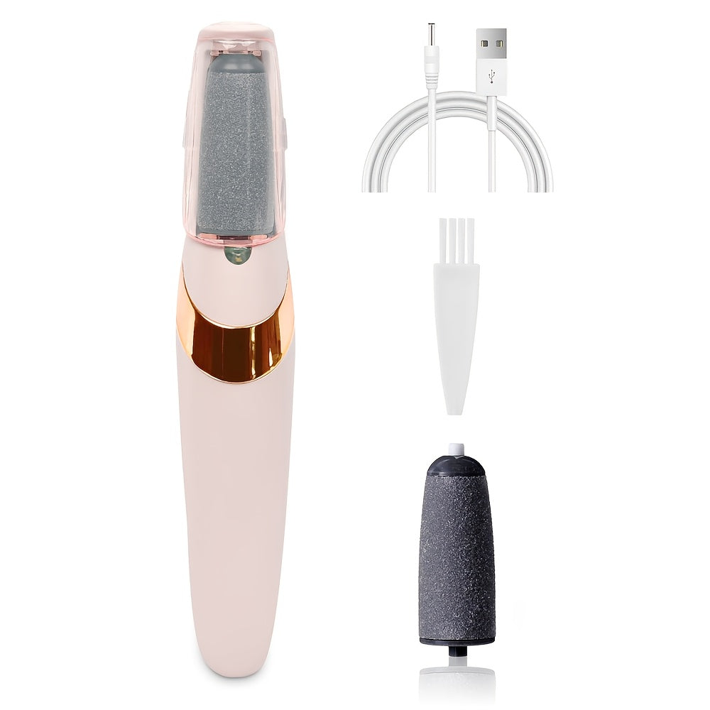 Rechargeable USB Electric Foot File for Callus Removal Portable Foot Grinder for Smoothing and Foot Care