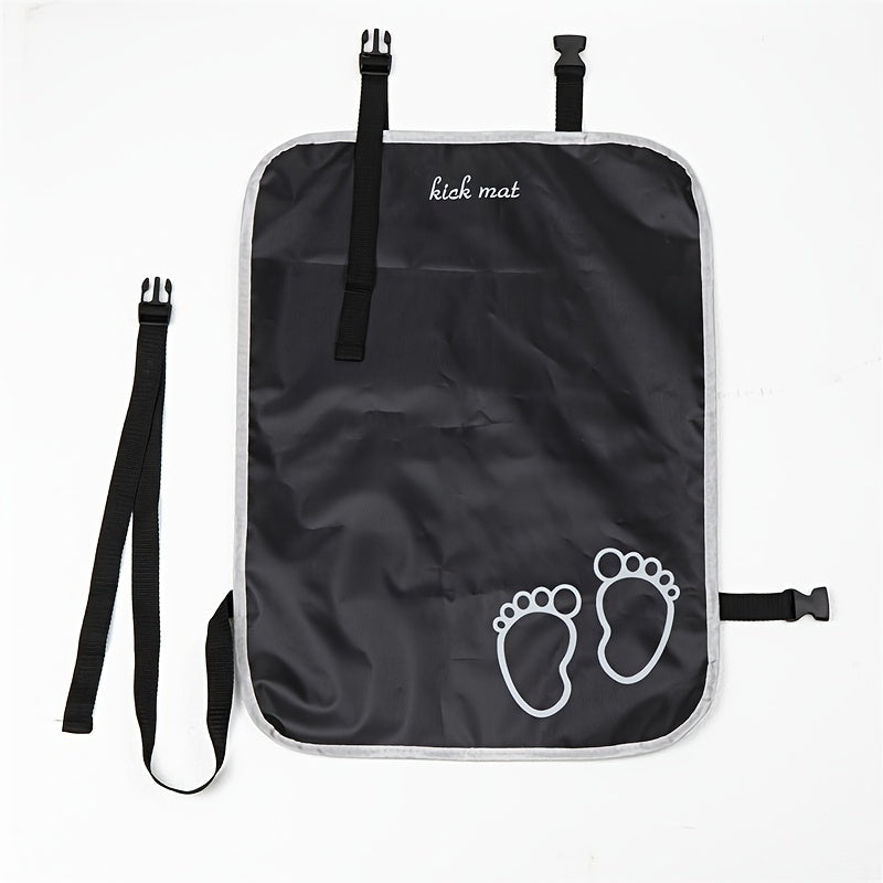 Черная подушка для спинки автомобильного сиденья для комфорта и защиты