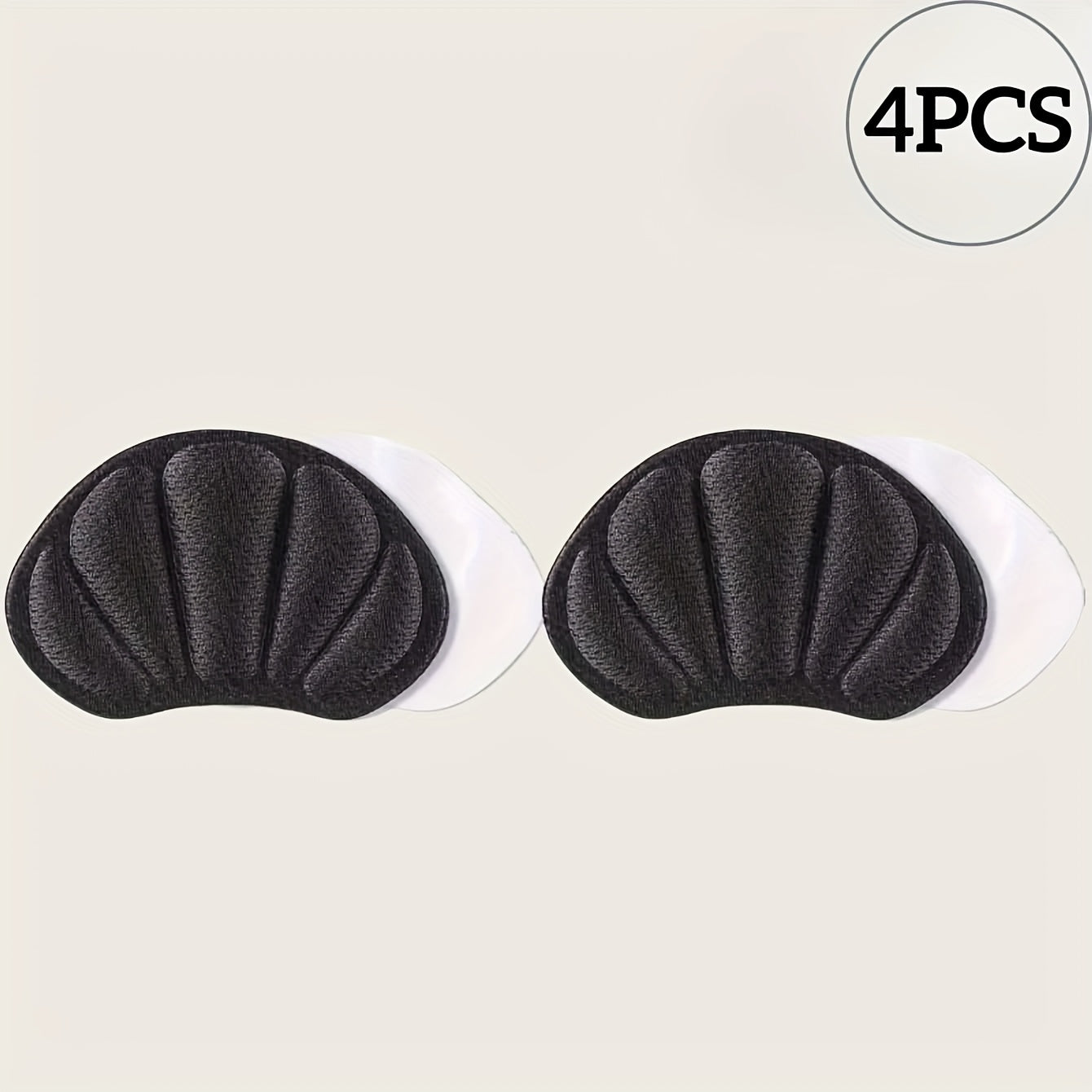 Unisex Soft Heel Pads for Shoes Reusable Protective Liners for Looseness