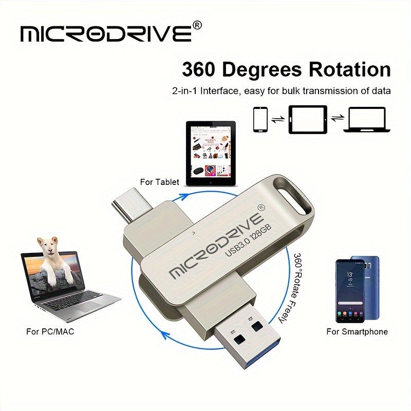 Microdrive W2 Pen Drive USB3.0 Flesh Drive 64GB/128GB/256GB