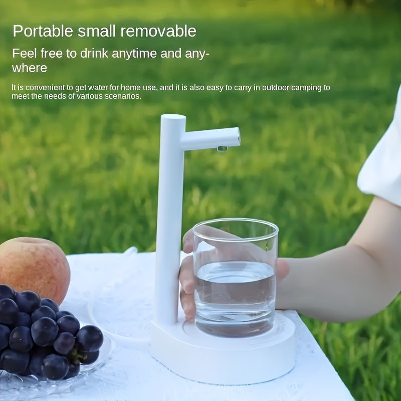 Intelligent Desktop and Outdoor Water Dispenser with Suction Device
