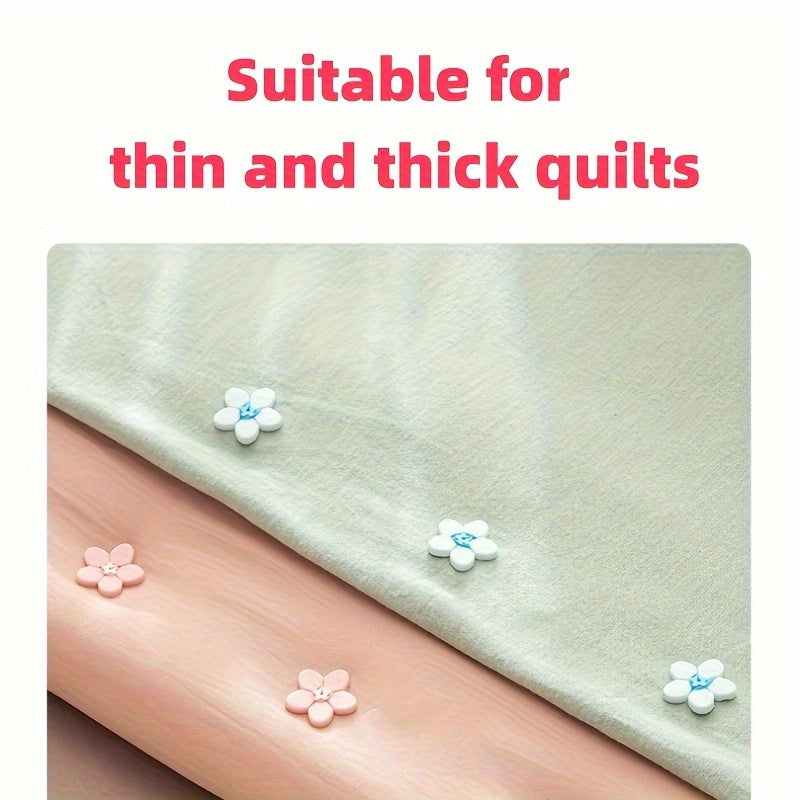 Yellow Needle-Free Bed Sheet Clips Secure Invisible Bed Sheet and Sofa Cover Holders