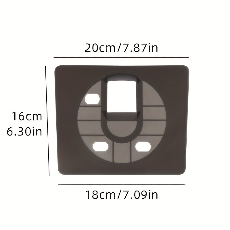 Center Console Gear Pad Silicone Mat for Car Interior Protection