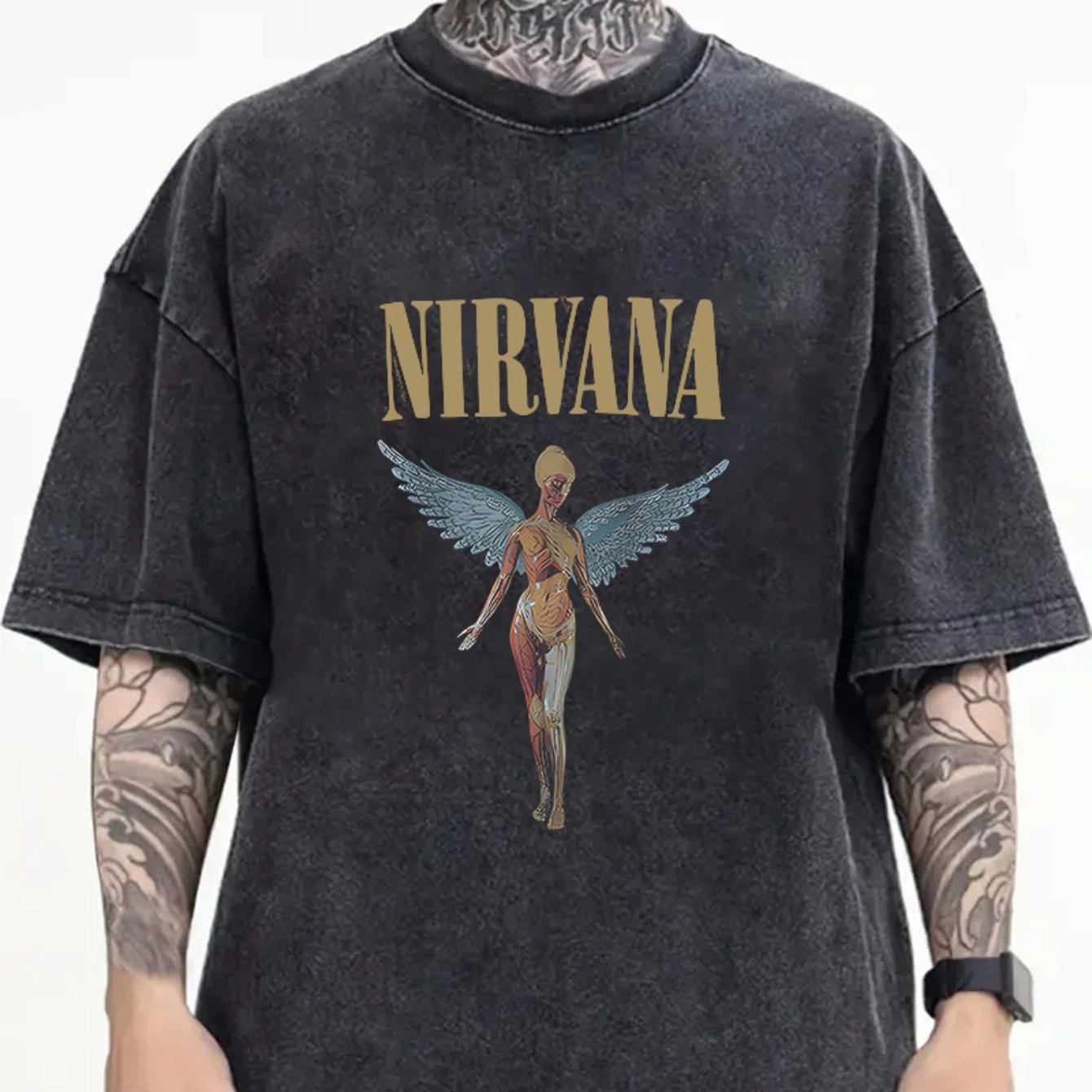 Men's Cotton Crew Neck T-Shirt Loose Fit Short Sleeve Solid Color Summer Casual