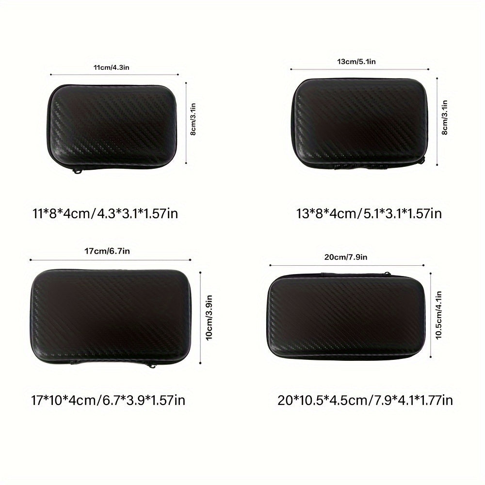 Hard Shell EVA Storage Bag for Headphones Cables and Travel Essentials