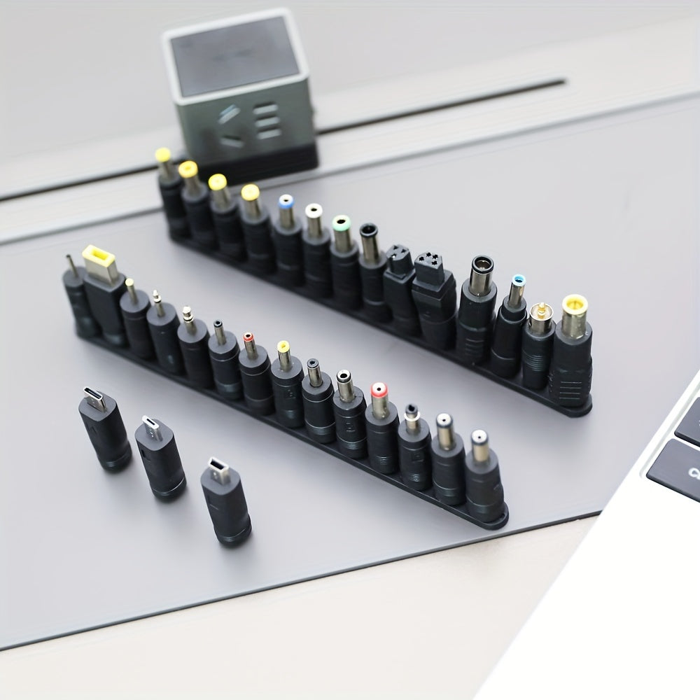 Multi-Function Power Adapter Set with 31pcs 5521DC Converter Heads