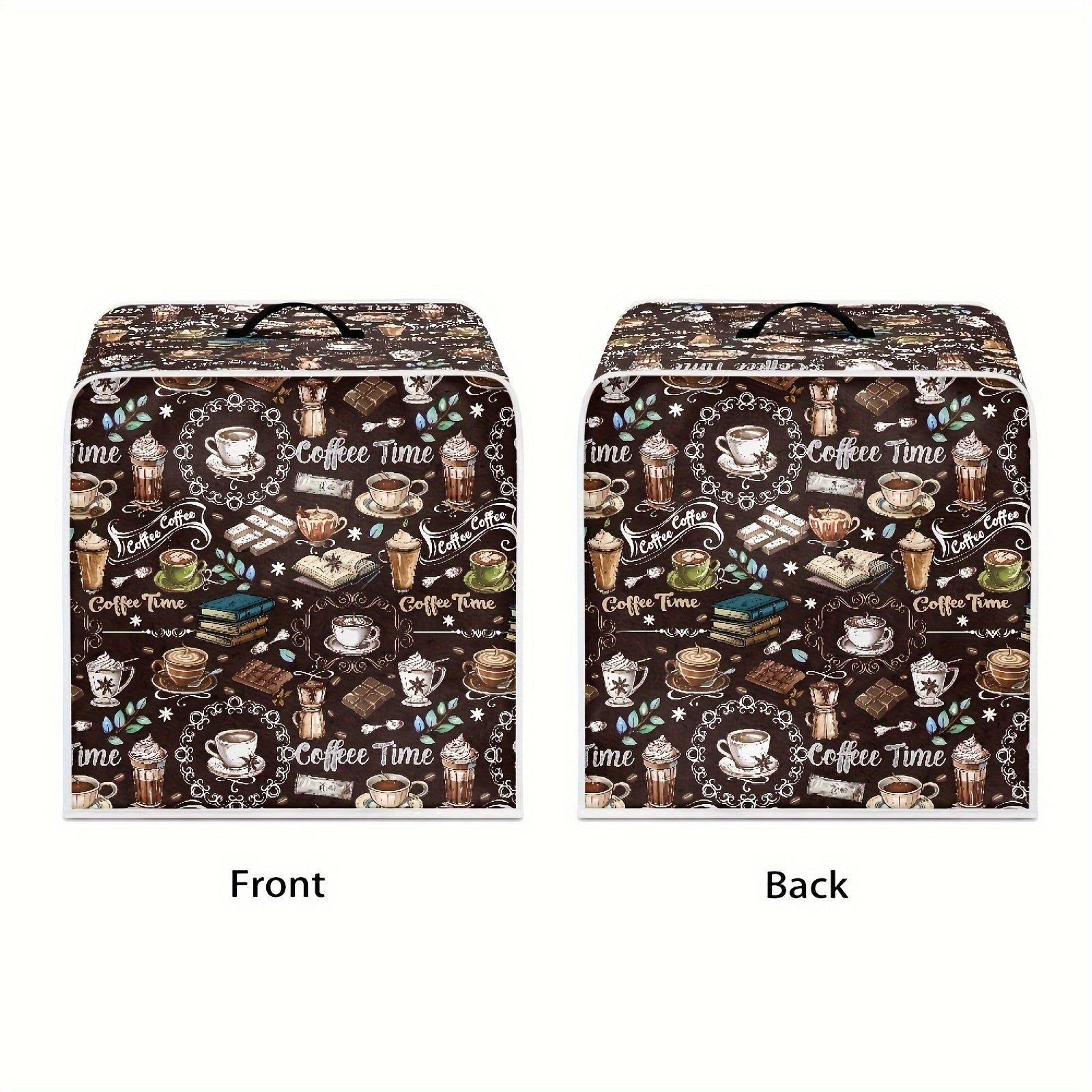 Cute Cartoon Coffee Maker Blender Cover Dustproof Protector with Handle