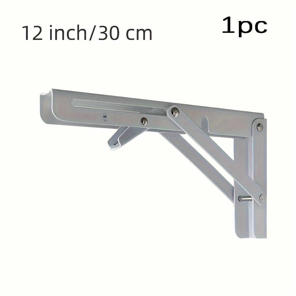 Heavy Duty Folding Shelf Brackets Wall Mounted Stainless Steel for Bench Table