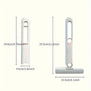 Mini Mop with Rotating Head for Wet and Dry Cleaning in Kitchen Bathroom Car