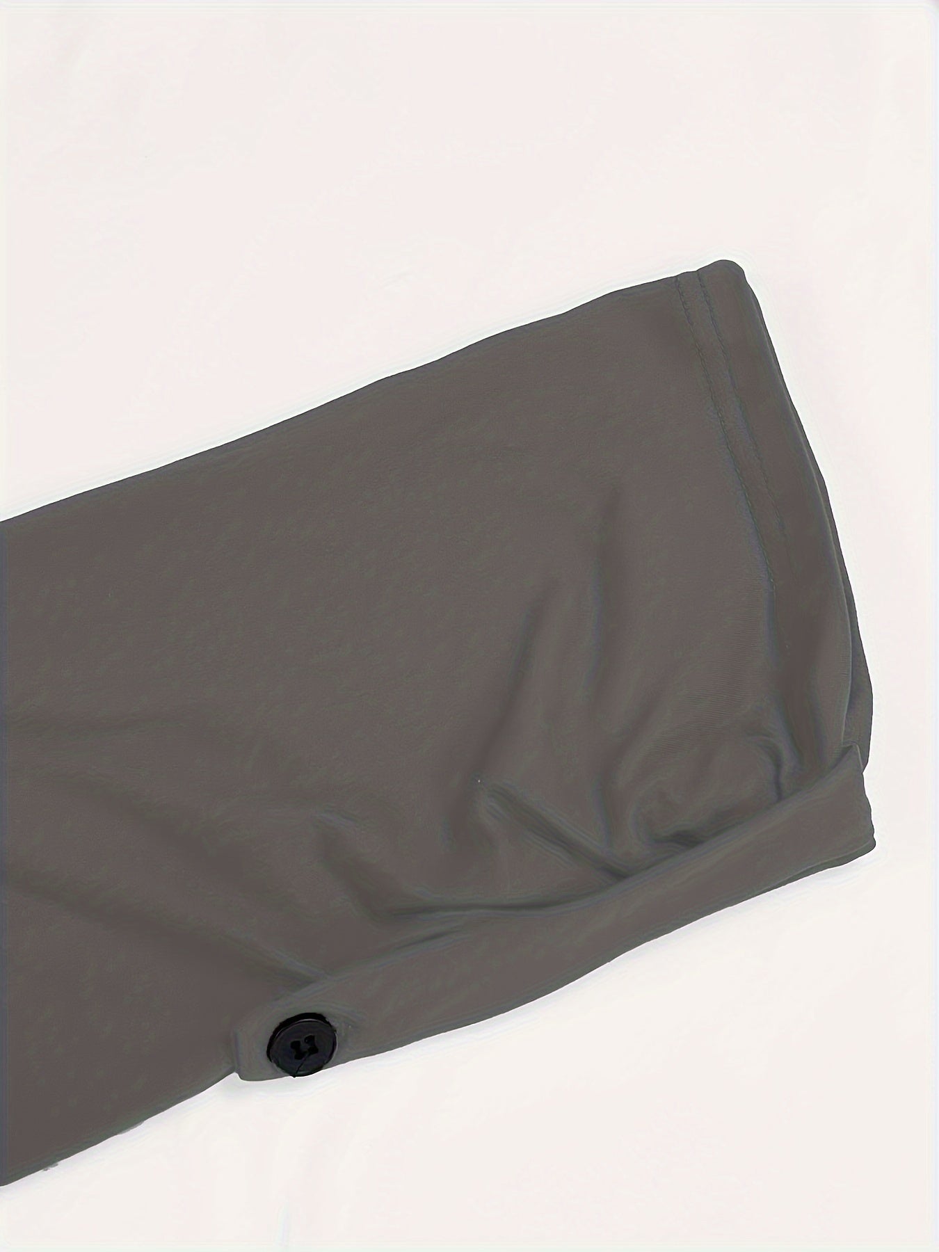 Plus o'lcham ayollar uchun to'liq rangli roll-up ko'ylakli T-shirt, kundalik notched bo'yinli top