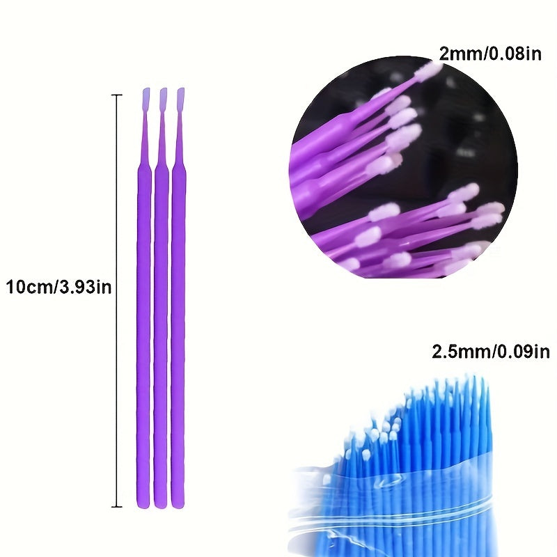100 dona Mini Micro Detal Avtomobilni Tozalash cho'tkalari chiqish ventilatsiya bo'limi bo'yash uchun