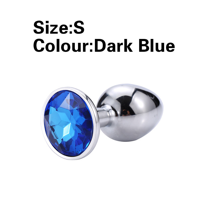 Kattalar uchun metall anal plagin to'plami 5 o'lchamlar, quloq G-Spot massaji, boshlovchilar va keksa uchun