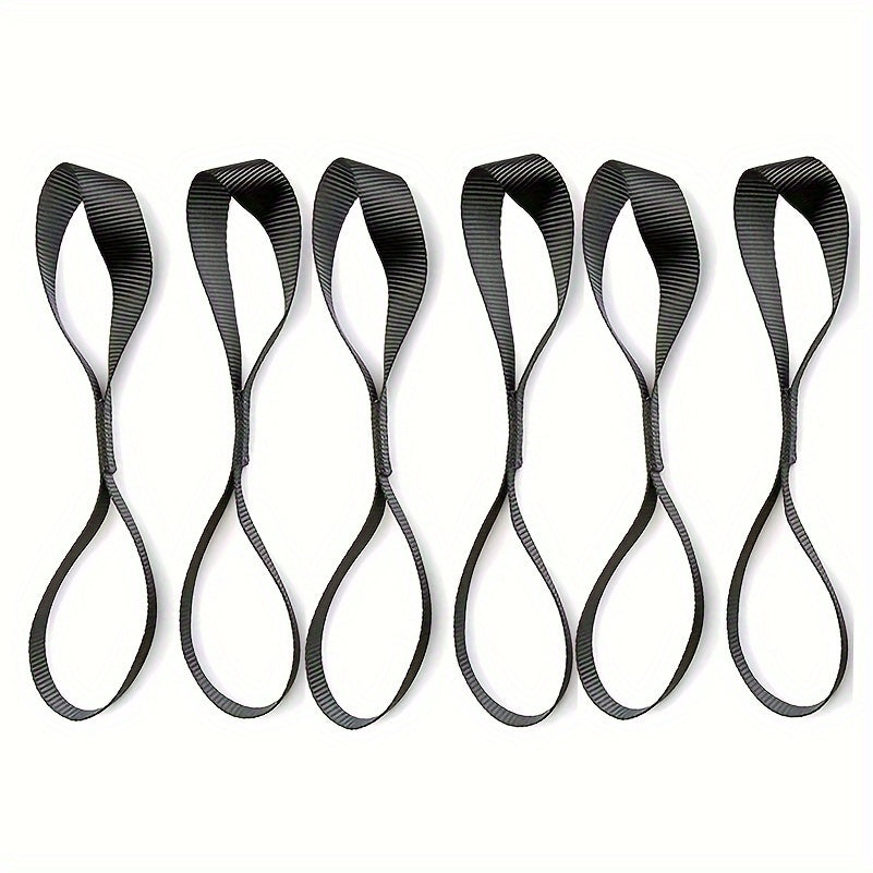 6 шт. прочных нейлоновых ремней для закрепления грузов длиной 40 см для ATV, UTV, мотоцикла