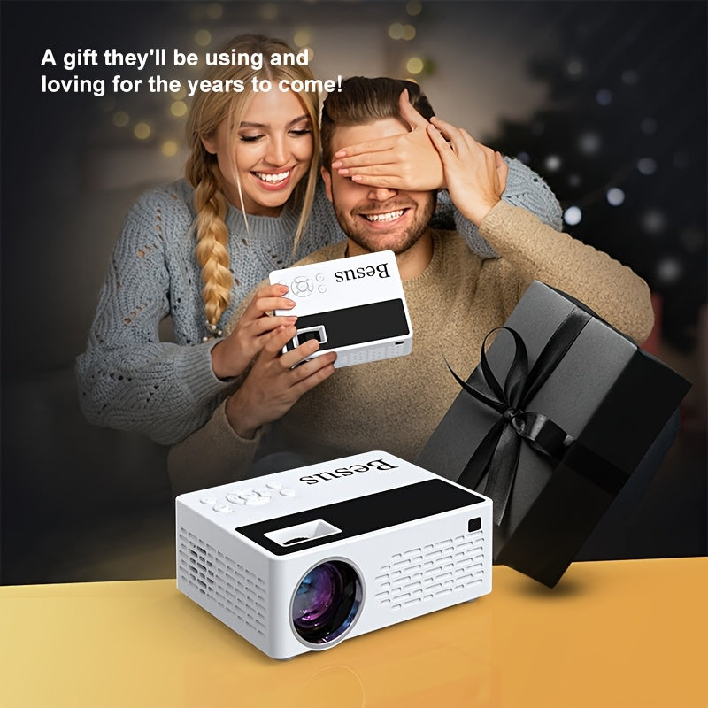 Mini Portable Video Projector with 5000 Lumens HD 1080P Support
