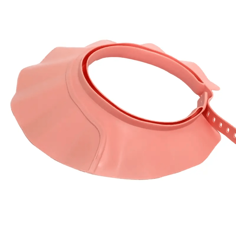 Gorro de ducha ajustable a prueba de agua para bebé, protección para oídos y ojos