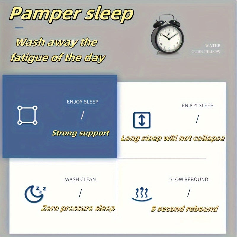 Вышитые 3D моющиеся подушки для поддержки шеи, для тех, кто спит на боку, комплект из 2