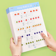 Kids Math Practice Books Set of 2 for Ages 3-6 Addition Subtraction within 20