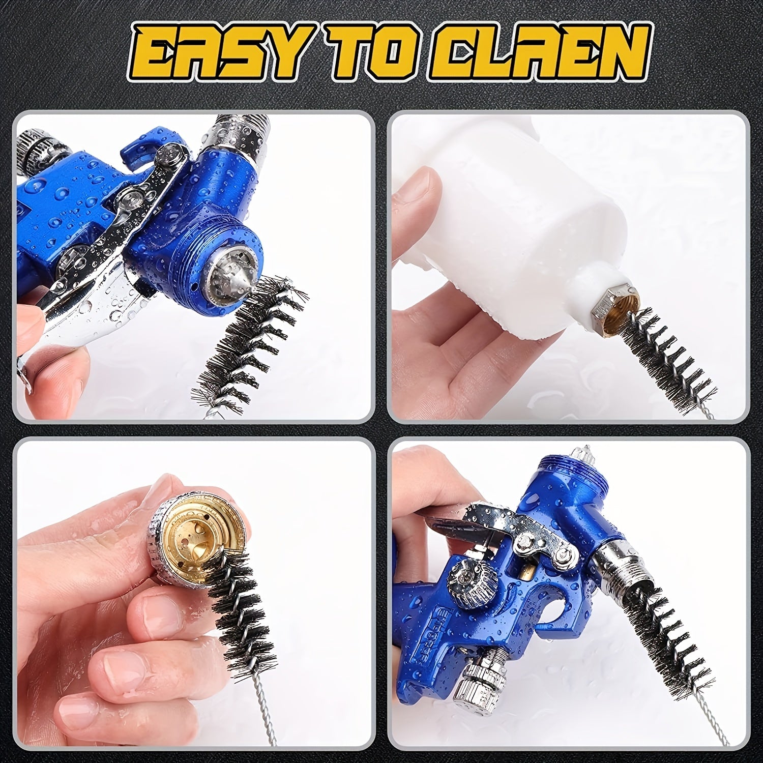 Mini Auto Car Spray Gun Paint Sprayer Spot Repair 0.8mm Nozzle