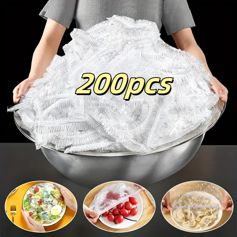 Disposable Food Fresh-Keeping Film Set for Kitchen, Refrigerator, Leftovers