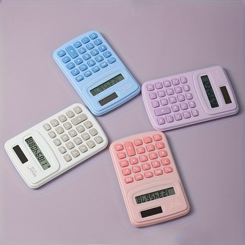 Мультяшный карманный калькулятор для школьных офисных советов с LED-дисплеем