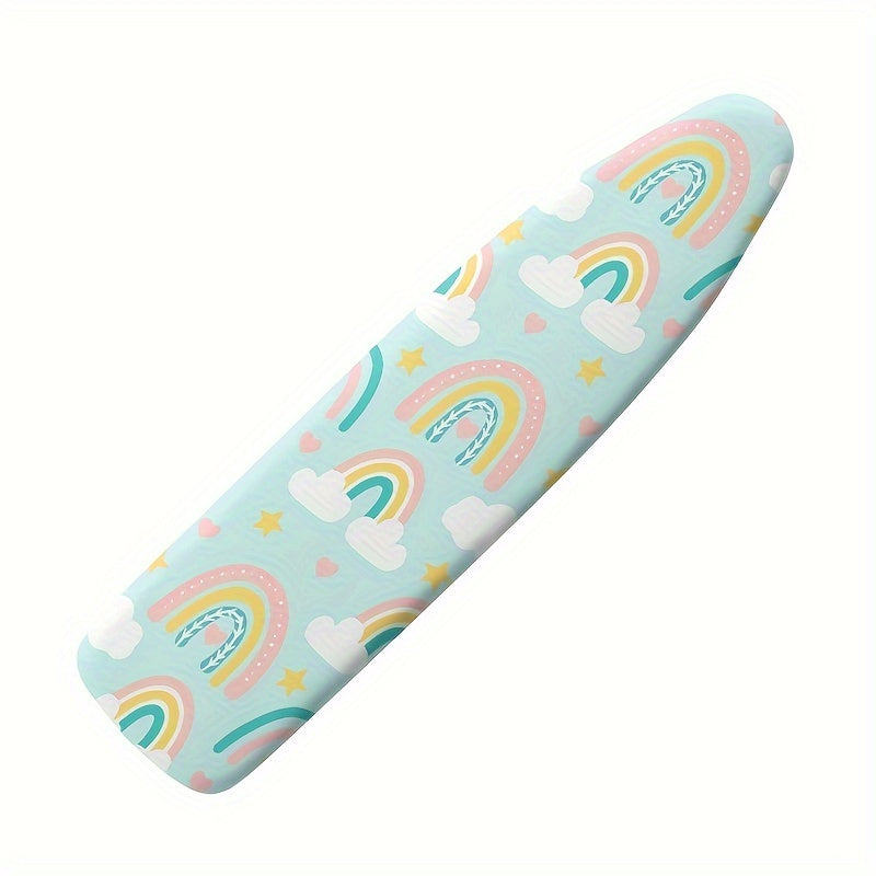 Rainbow Print Ironing Board Cover with Padding Non-Stick Stain-Resistant