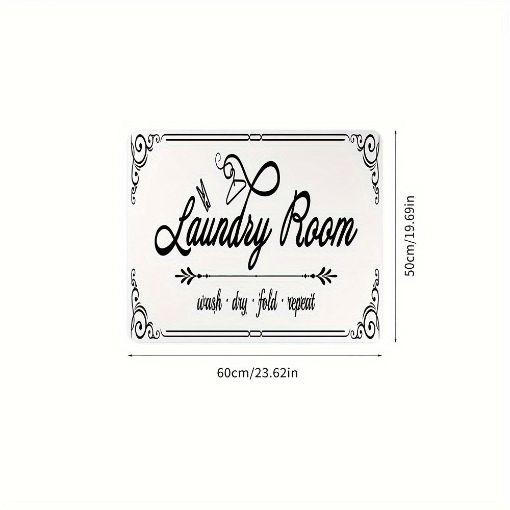 Funda de polvo impresa moderna para lavadora y secadora, de secado rápido y absorbente