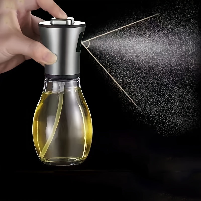 Stainless Steel Oil Sprayer Bottle 200ml Cooking Spray for Kitchen Air Fryer