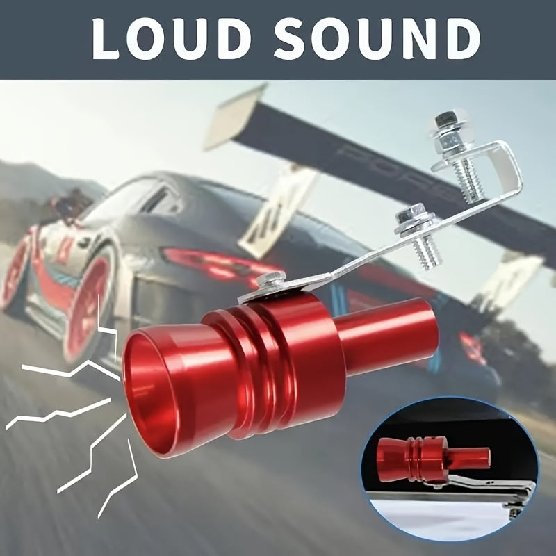 Aluminum Turbocharger Sound Whistle Exhaust Pipe with Sound Simulator for Vehicles