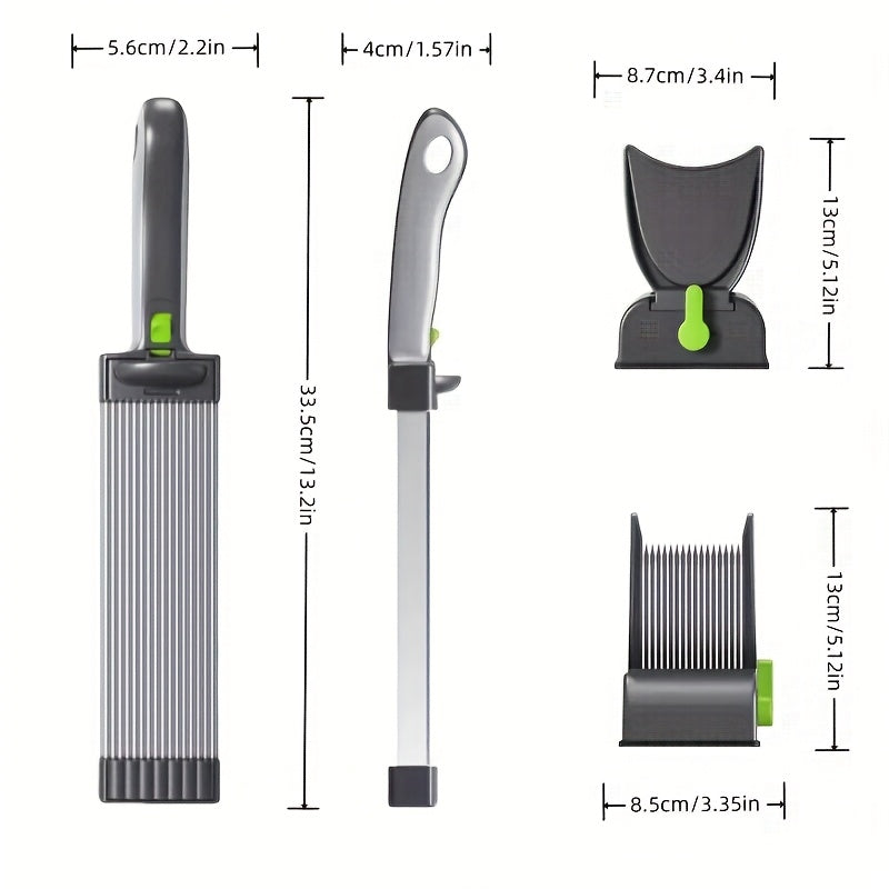 Stainless steel meat vegetable cutter quick slicing easy cleaning multifunctional kitchen