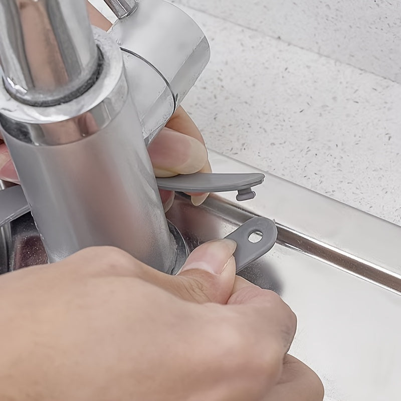 To'kilib turadigan - Klassik uslubdagi oshxona cho'kmasi uchun ko'p rangli to'siq, gubka, cho'tkalar va tozalash asboblari uchun to'rtburchakli osma saqlash savati.